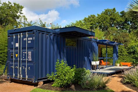Container Guest House By Poteet Architects Wowow Home Magazine