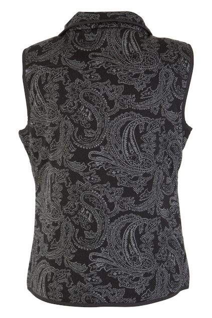 Basic Jacquard Print Vest Womens Vests At Birdsnest Fashion