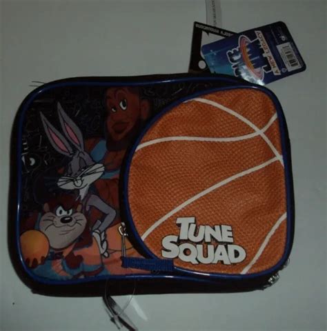 Space Jam Tune Squad Lebron James Pvc Free Insulated Lunch Box Bag New