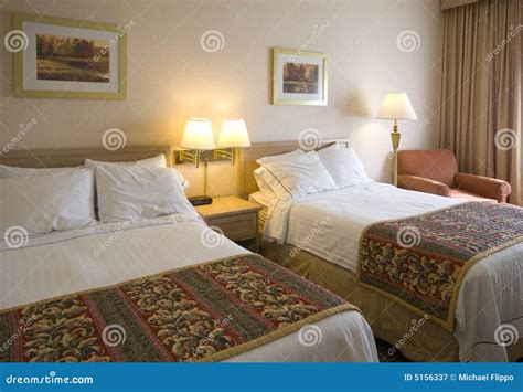 A Generic Hotel Room Stock Image Image Of Hotel Spread 5156337