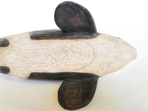 Hand Carved Wooden Killer Whale Orca Artisan Sculpture Etsy