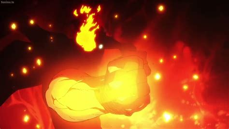 Shinra Vs Burns Fire Force Youtube