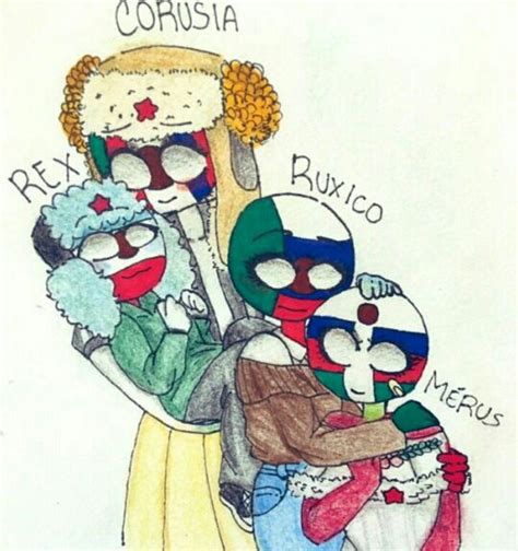 Imagenes Comic s Rusmex Countryhumans méxico Country art Country kids