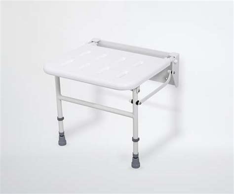 Nymapro Wall Mounted Folding Shower Seat With Legs From Nymas Access