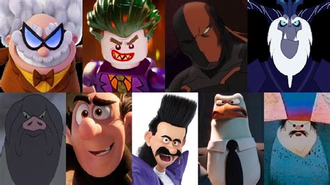 Defeats Of My Favorite Animated Non Disney Movie Villains Part Youtube