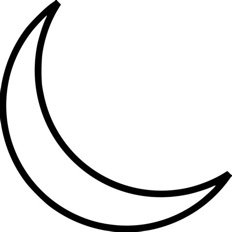 Moon Svg Png Icon Free Download 556620 Onlinewebfontscom
