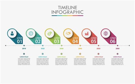 Modern Timeline Business Infographic Template 680028 Vector Art At Vecteezy