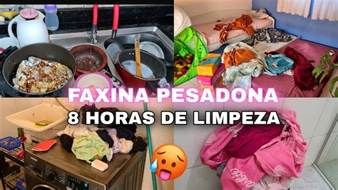 Faxina Completa E Pesada Minha Casa Estava Muito Suja 🤮 Motivação De