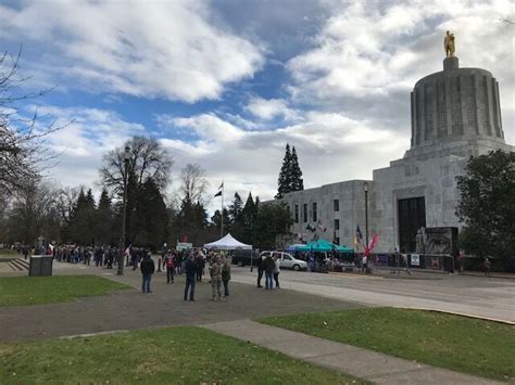 protest at oregon capitol declared unlawful assembly four arrested katu