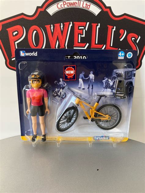 Bruder Bworld Mountain Bike With Cyclist Cc Powell Ltd