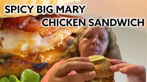 Marrybrown india marrybrownindia on pinterest. Mary Brown's Spicy Big Mary Chicken Sandwich 🍗 🔥 - YouTube