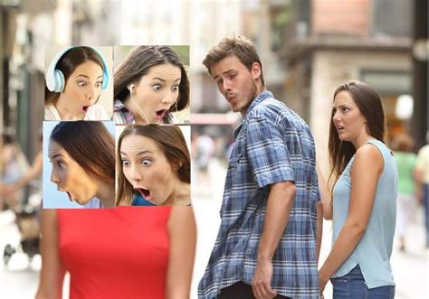 When you're beginning to realize that you're actually wrong in an argument. when you tell bae to leave you alone and bae actually leaves you alone: Distracted Boyfriend | Know Your Meme