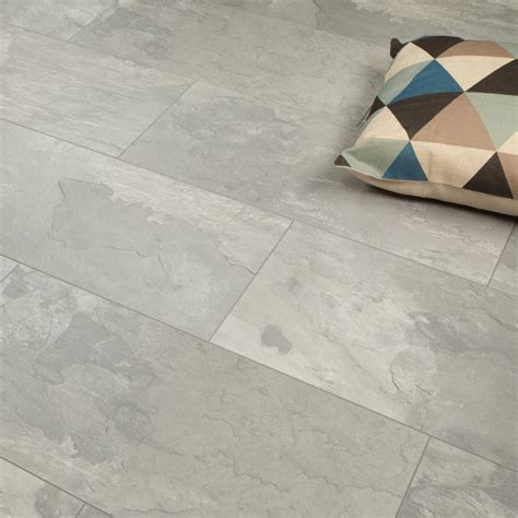 Elite Stone 8mm Tile Effect Laminate Flooring Venetian Grey
