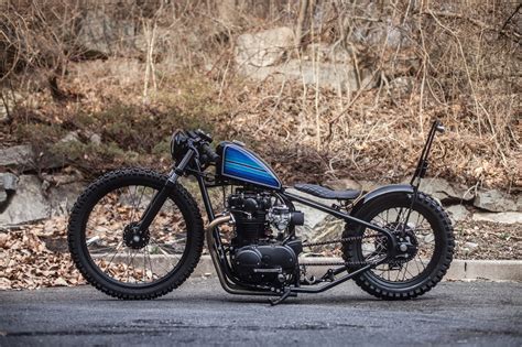 Big Wheel Yamaha Xs650 Bobber By Aandj Cycles Bikebound