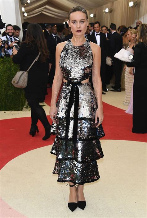 Brie Larson Is Wearing Proenza Schouler On The Met Gala Red Carpet Met Gala Met