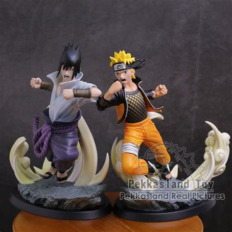Naruto Shippuden Storm Uzumaki Naruto Vs Uchiha Sasuke Statue Pvc