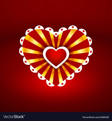 One Heart To Another Royalty Free Vector Image