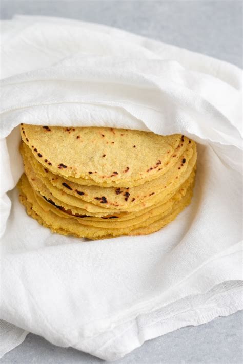 3 Ingredient Authentic Mexican Corn Tortillas
