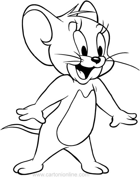 Desenho De Tom E Jerry Fazendo Churrasco Para Colorir Tudodesenhos Pdmrea