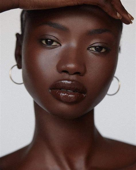 Pin By Warjo On Celebrating Africanism Dark Skin Beauty Makeup