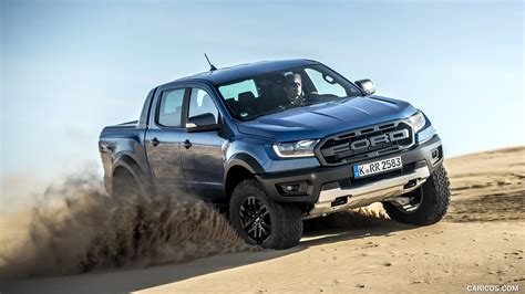 2019 Ford Ranger Raptor Color Performance Blue Off Road Caricos