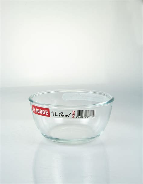 Judge Glass Bowl 1l Essential Wholesale