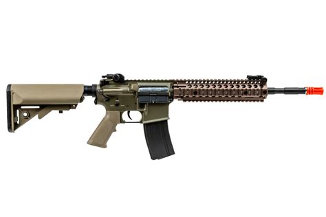 Double Bell Mk18 Aeg Full Metal Airsoft Rifle Tan