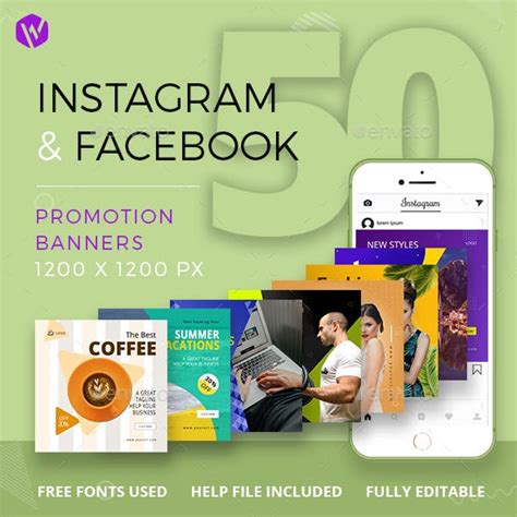 50 Instagram Graphics Designs And Templates Graphicriver