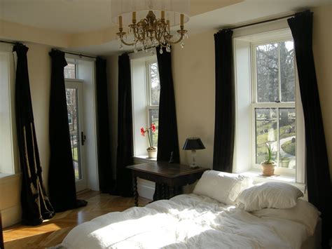 Select printed window curtains in polyester with ethnic motifs for your. redbrickbuilding: Master bedroom curtains