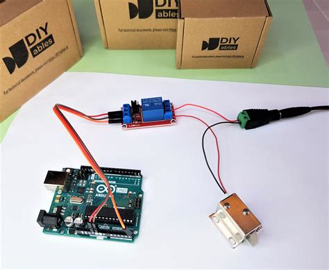 Diyables Solenoid Lock 12v Dc For Arduino Esp32 Esp8266 Raspberry Pi