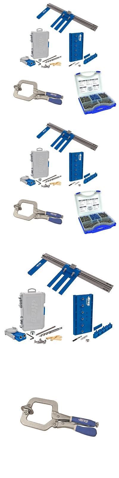 Who doesn't like to make their tools better? Jigs and Templates 179686: Kreg Diykit Diy Project Kit With Pocket-Hole Screws + Face Clamp ...