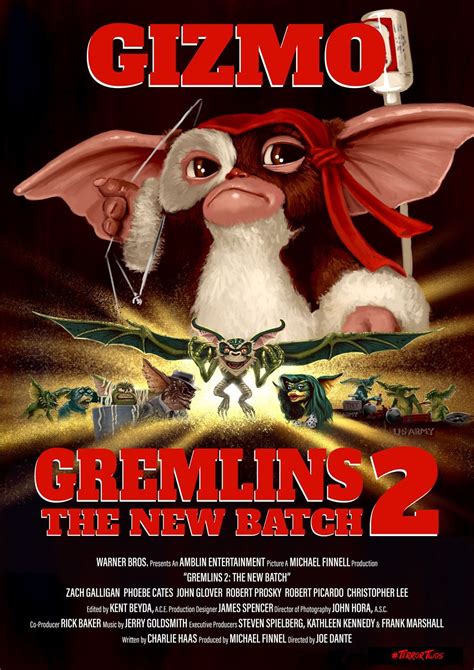 Gremlins 2 The New Batch 1990 1060x1500 By Mark Levy Rmovieposterporn