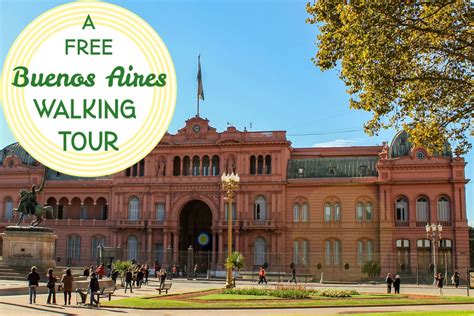 Buenos Aires Walking Tour Free Self Guided Ba Walk Jetsetting Fools