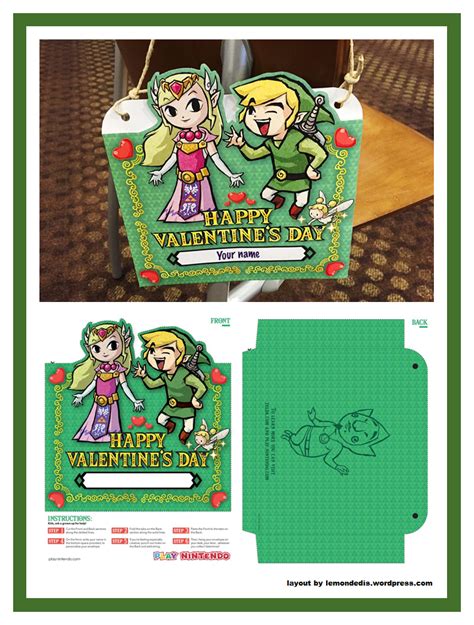 Legend Of Zelda Mah Happy Day Happy Valentines Day Otaku Nintendo