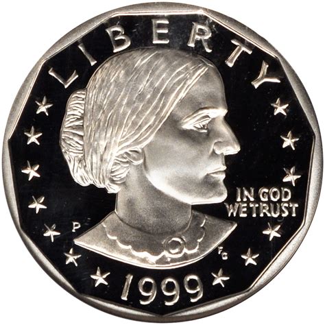 Value Of 1999 Susan B Anthony Dollar Sell Modern Coins