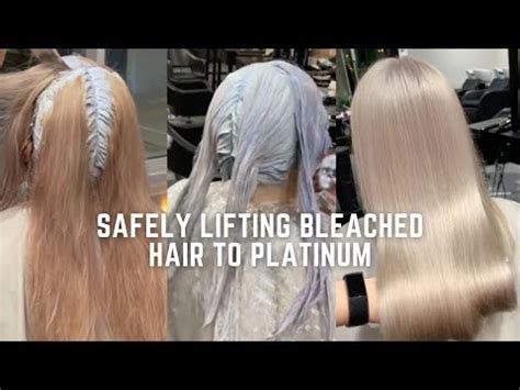 HOW TO BLEACHING BLONDE HAIR SAFELY YouTube