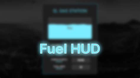 Fivem Fuel Hud Sl Scripts Youtube