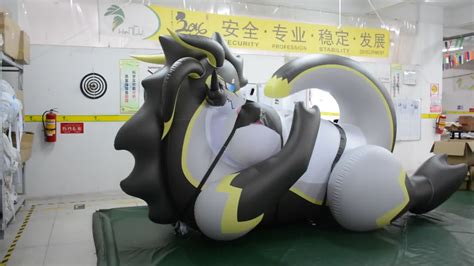 Hongyi Inflatable Sexy Animal Toys Inflatable Laying Dragon