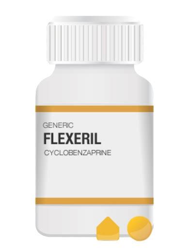 Flexeril Cyclobenzaprine Muscle Relaxant