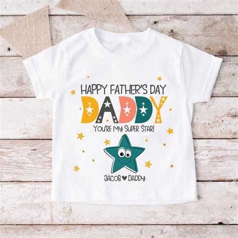 Happy Fathers Day Daddy You Are My Super Star T Shirt Shopminivip