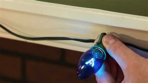 Magnetic Christmas Light Clips For C9 Socket Light Strings Youtube