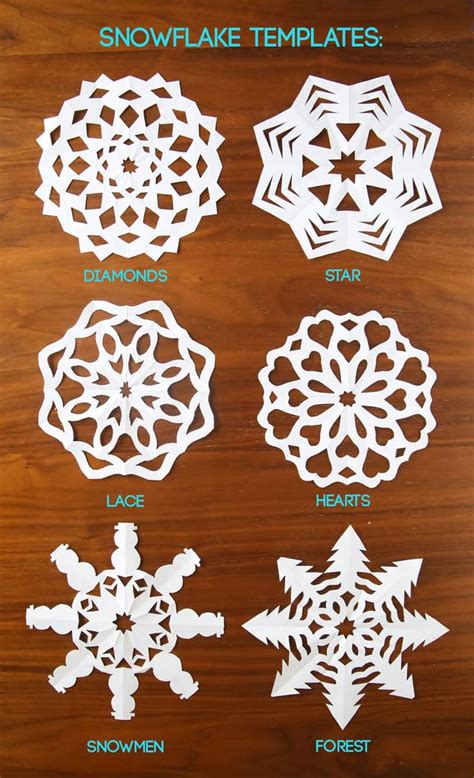 How To Cut Snowflakes From Paper Fun Winter Christmas Craft Kids Free