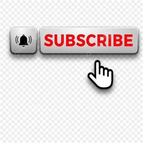 Youtube Subscribe Button Vector Hd Png Images Subscribe Youtube Metal