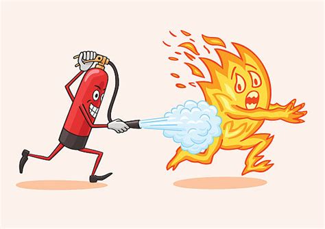 Cartoon Of The Fire Extinguisher Illustrations Royalty Free Vector Graphics And Clip Art Istock