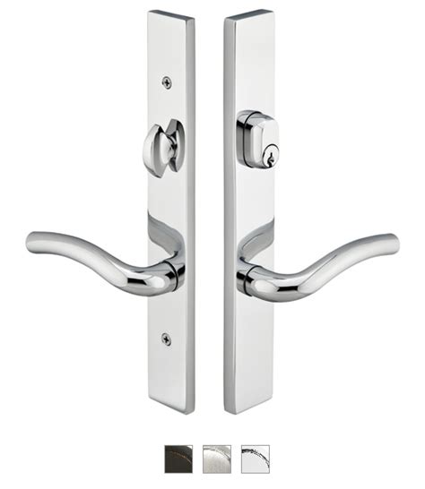 Emtek Door Configuration 4 Brass Modern Style Multi Point Trim For