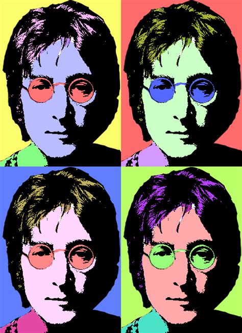 John Lennon Popart By Radiitz On Deviantart