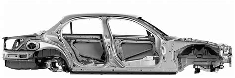 Car bodies (glass reinforced), electrical insulation. An illustration of the aluminium body structure of the ...