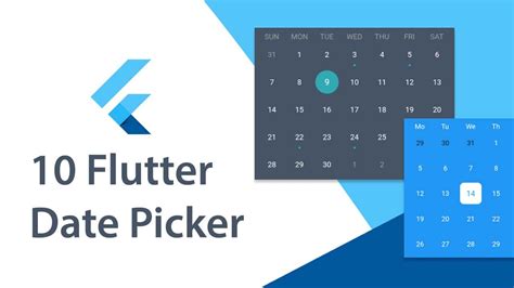 10 Flutter Date Picker Libraries You Should Know In 2020 Dating