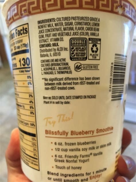 See full list on fatcalories.org Friendly Farms Greek Yogurt, Non-fat, Vanilla: Calories ...