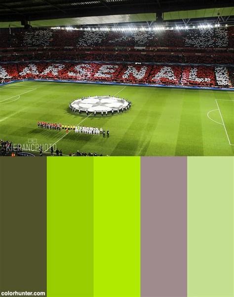 Arsenal Mosaic Color Scheme Blue Color Schemes Colour Pallete Arsenal